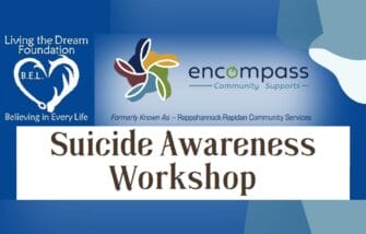 Suicide Awareness Workshop at Encompass Community Supports (formerly known as Rappahannock-Rapidan Community Services Board)