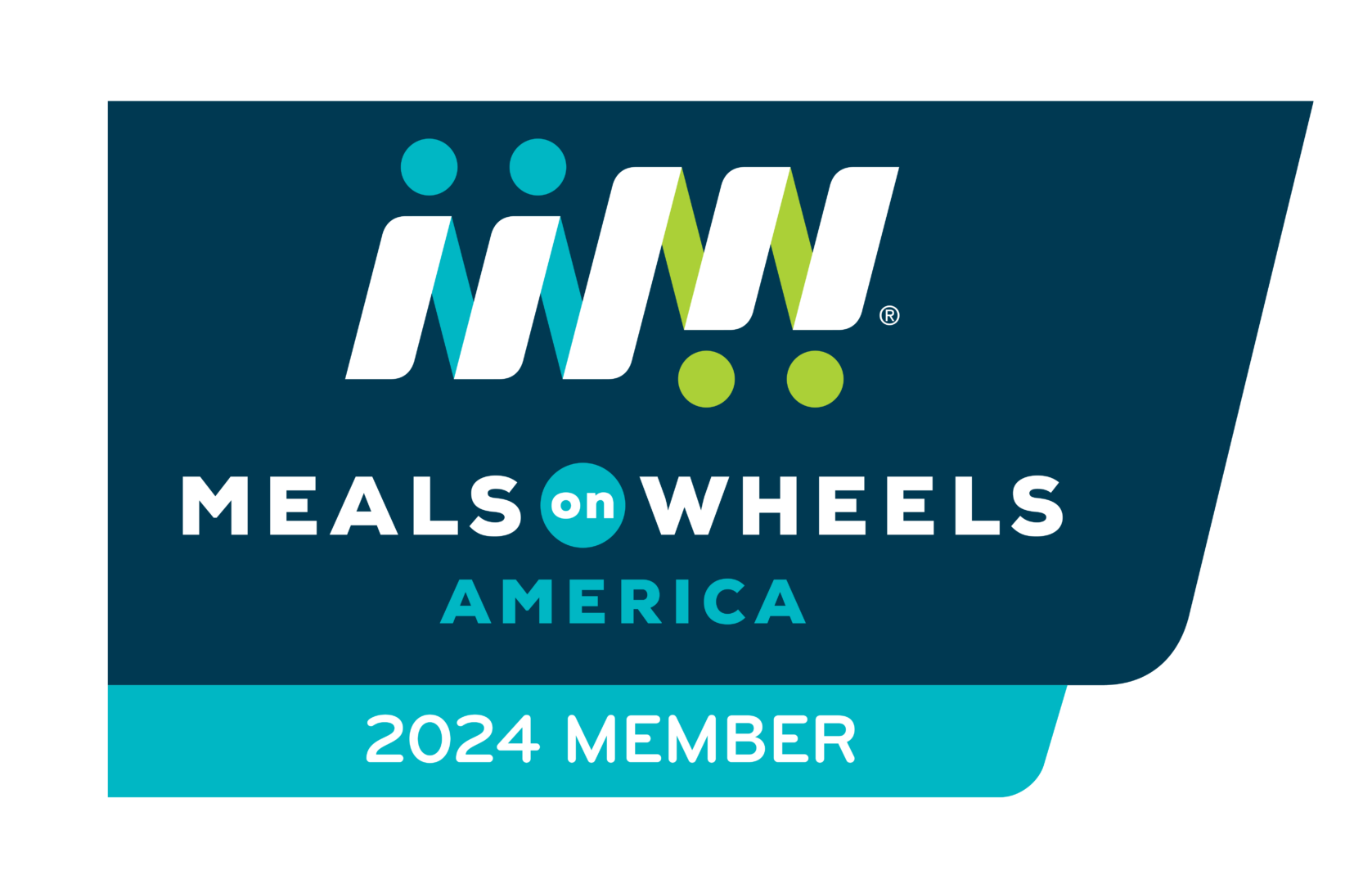 2024 Meals on Wheels America Member Badge